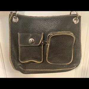 Pebbled Leather Vintage Roots Bag